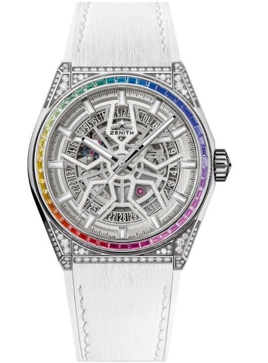 Zenith Defy Classic High Jewelry Rainbow 32.9002.670/71.R583 watches reviews